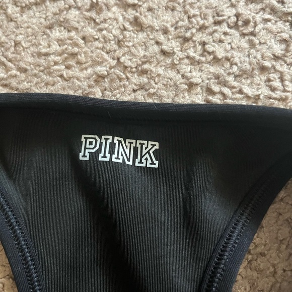 PINK High Neck Reversible Sports Bra - Picture 2 of 5